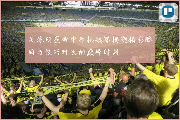 足球明星命中率挑战赛揭晓精彩瞬间与技巧对决的巅峰时刻